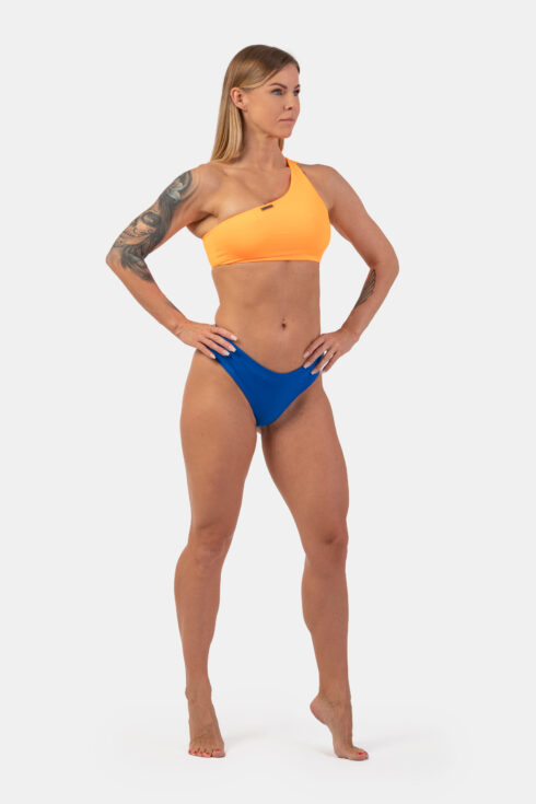 One Shoulder Bandeau Bikini Top (Orange Neon) 449 - immagine 5