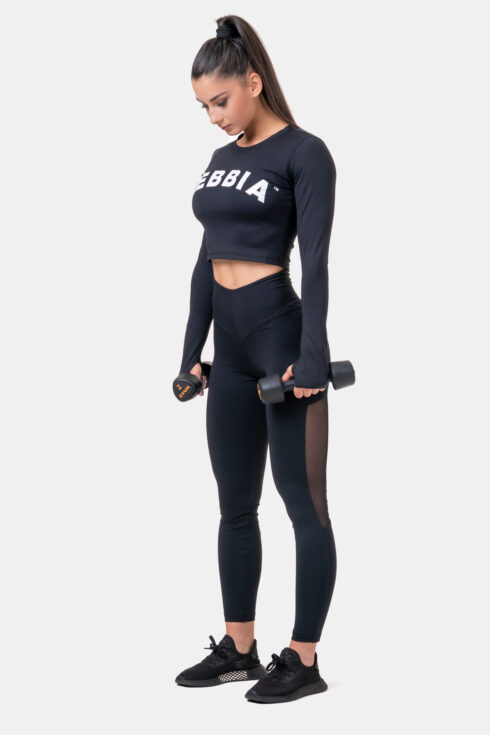 Mesh Leggings mit hoher Taille 573 – Bild 3