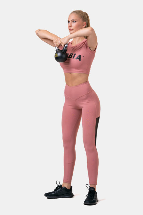 High Waist & Mesh Leggings 573 - immagine 5