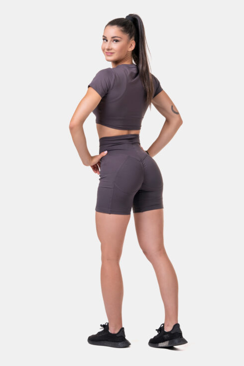 Sporty HERO crop top s krátkým rukávem 584 - Image 7