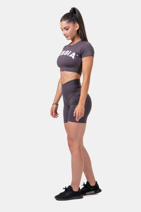Sporty HERO crop top s krátkým rukávem 584 - Image 6