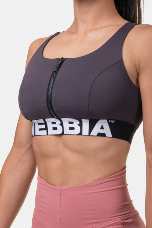 Smart Zip Front Sports Bra 578 - Image 7