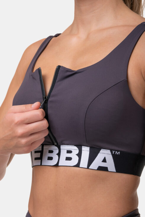 Smart Zip Front Sports Bra 578 - Image 6