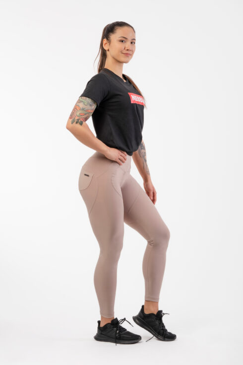 High Waist & Lifting Effect Bubble Butt Pants 587 - Image 4