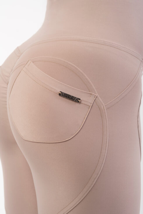 High Waist & Lifting Effect Bubble Butt Pants 587 - Image 6