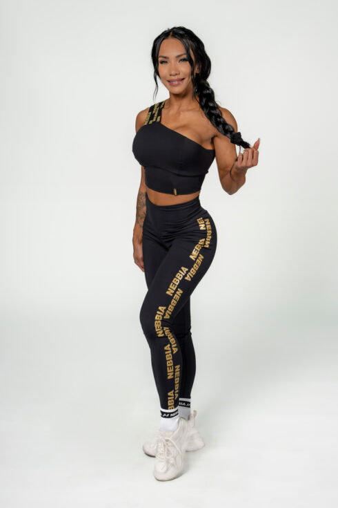 NEBBIA Women's Classic High Waist Leggings INTENSE Iconic 834 - Image 3