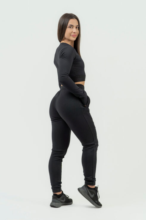 NEBBIA Women's High-Waist Joggers INTENSE Signature 846 - Image 4