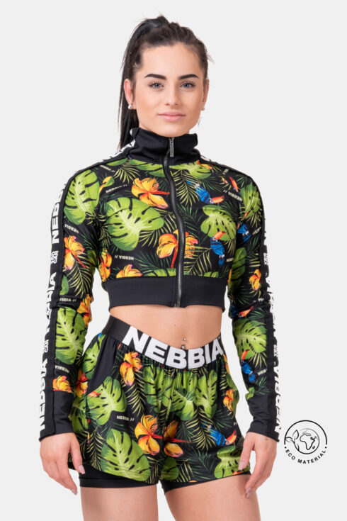 High-energy cropped jacket 564
