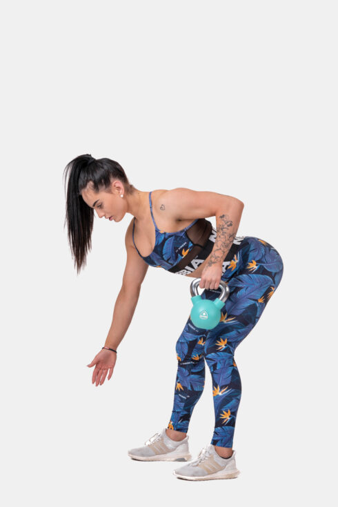 Mid-waist Ocean Power leggings 566 - immagine 5