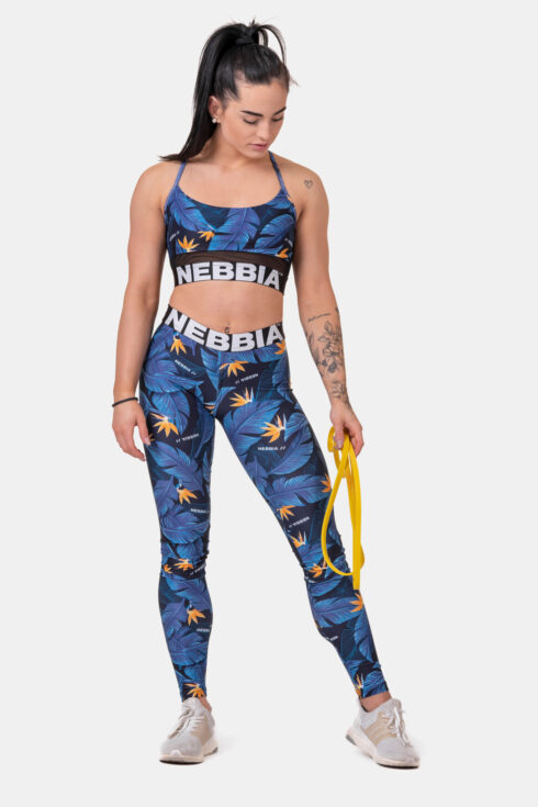 Mid-waist Ocean Power leggings 566 - immagine 6