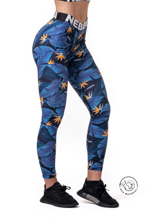 Mid-waist Ocean Power leggings 566