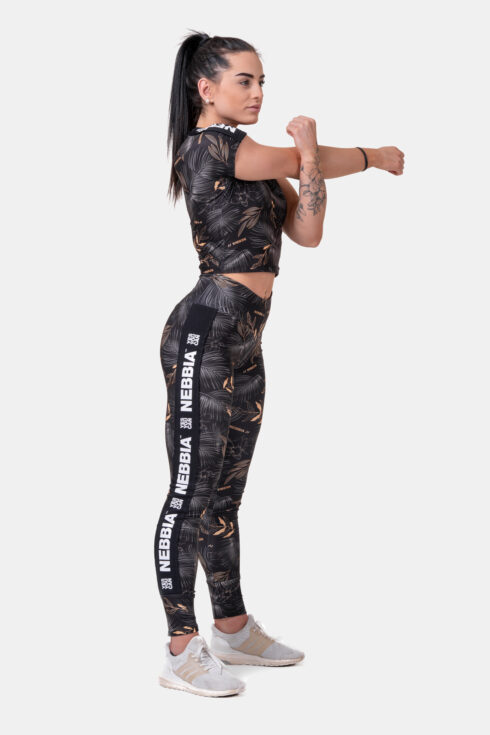 Legginsy o wysokim stanie 567 - obrazek 4