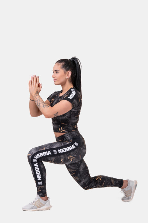 Legginsy o wysokim stanie 567 - obrazek 5