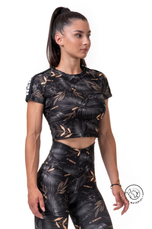 Crop top Active Black 568