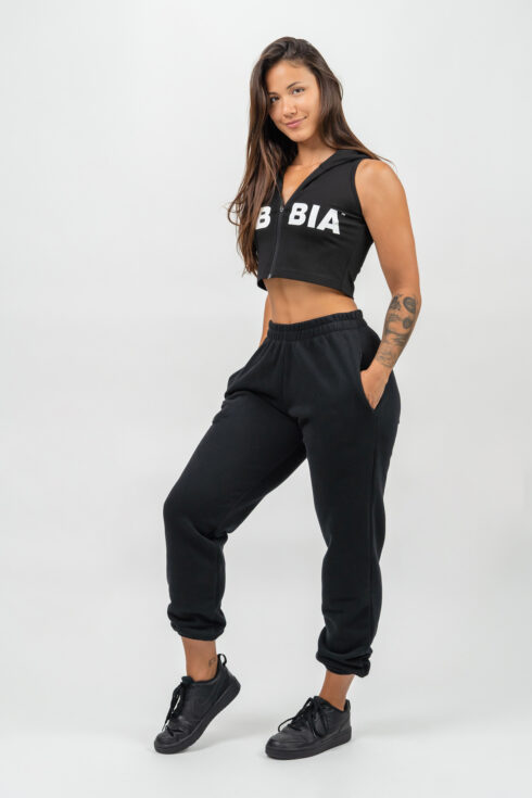 Krótka bluza bez rękawów MUSCLE MOMMY 258 - obrazek 4