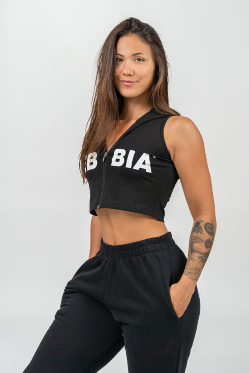 Krótka bluza bez rękawów MUSCLE MOMMY 258