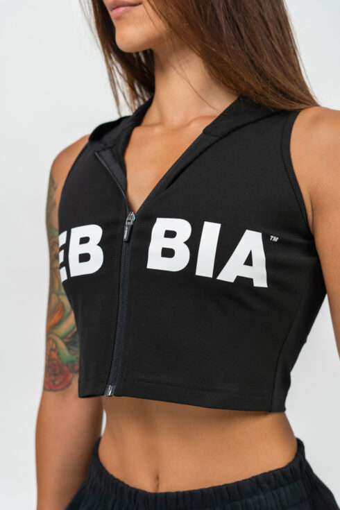 Krótka bluza bez rękawów MUSCLE MOMMY 258 - obrazek 3