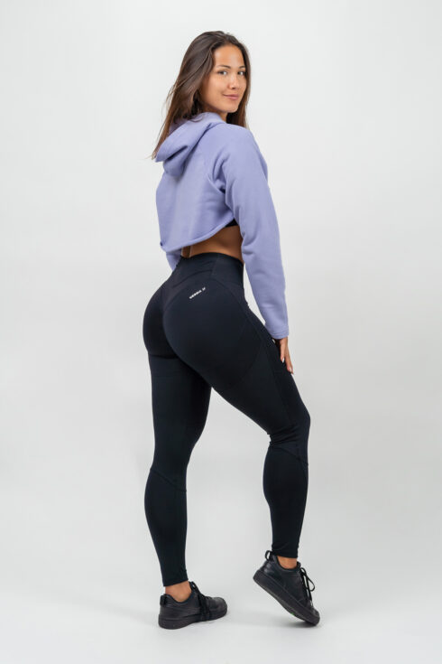 Designer Cropped Hoodie GYM TIME 259 - Image 4