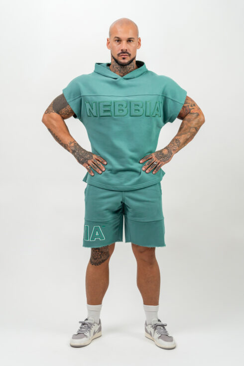 Hooded T-shirt Gym Rag top CHAMPION 706 - immagine 3