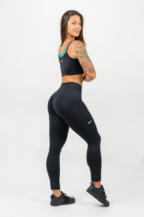High Waisted Leggings LEG DAY GOALS 248 - Image 4