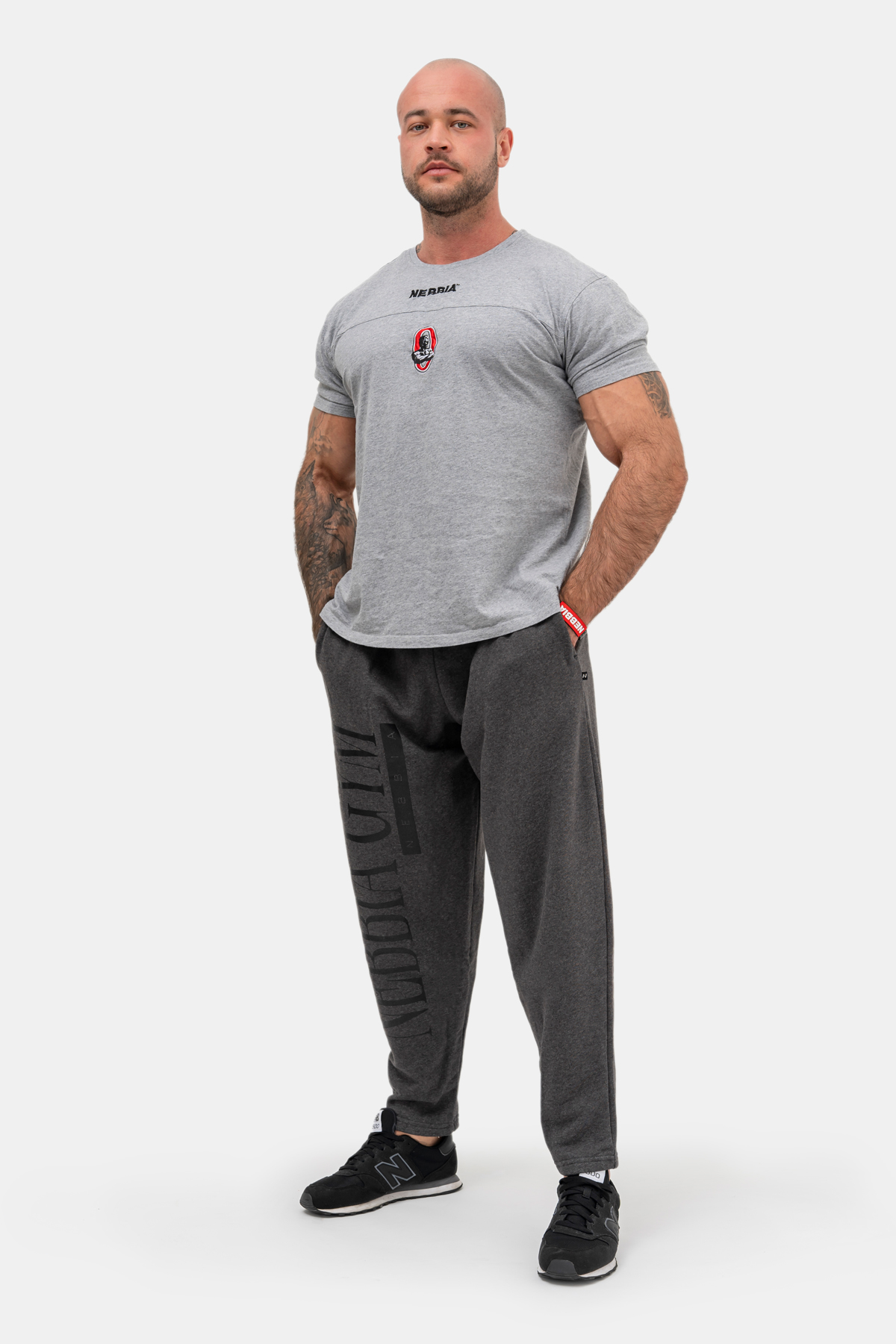 Beast Mode On iconic sweatpants Dark Grey 186 - Image 5