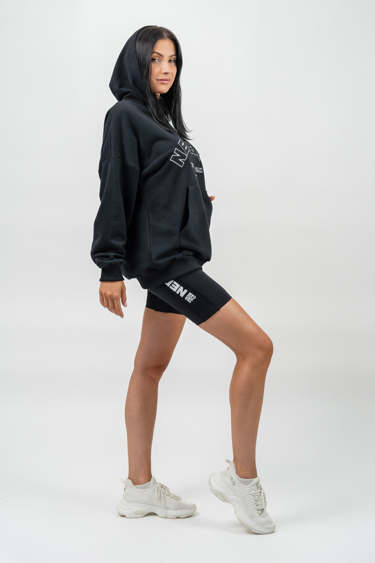 Branded Oversized Hoodie GYM RAT 256 - immagine 2