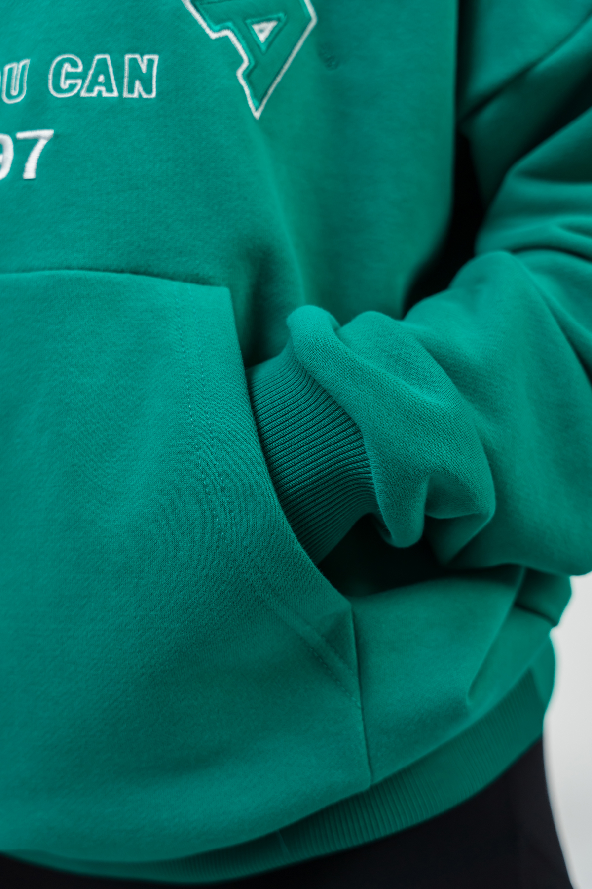 Oversize mikina s kapucí GYM RAT 256 - Image 3