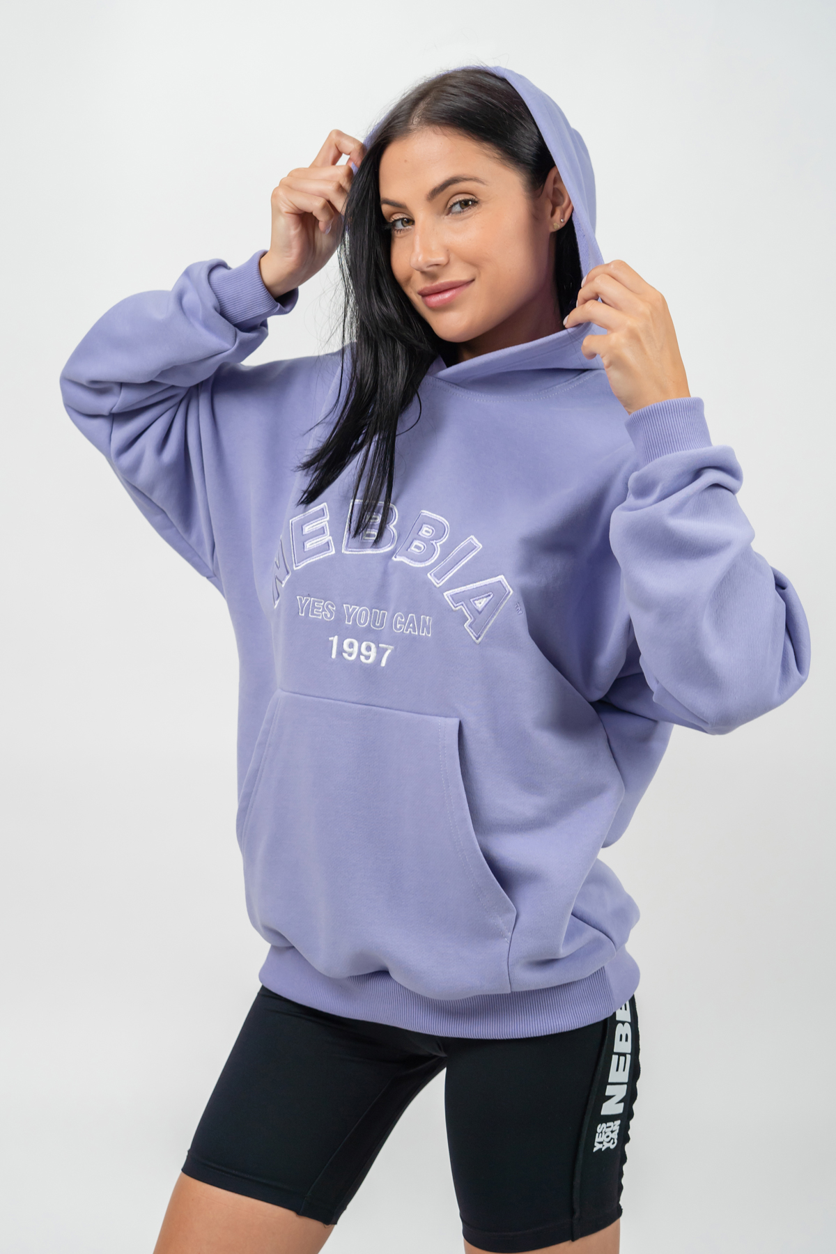 Branded Oversized Hoodie GYM RAT 256 - immagine 4