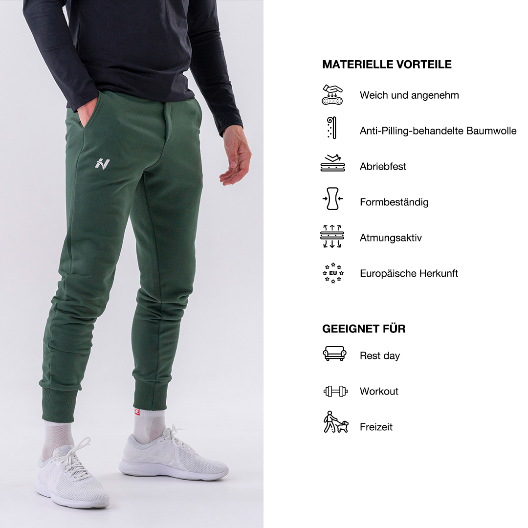 slim-jogginghosen-mit-seitentaschen-reset-321-dark-green