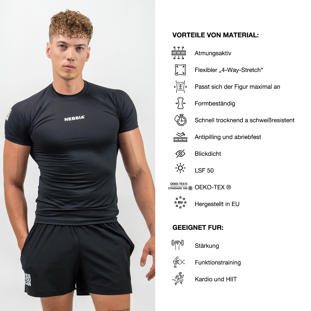 kompressions-sportshirt-performance-339-black