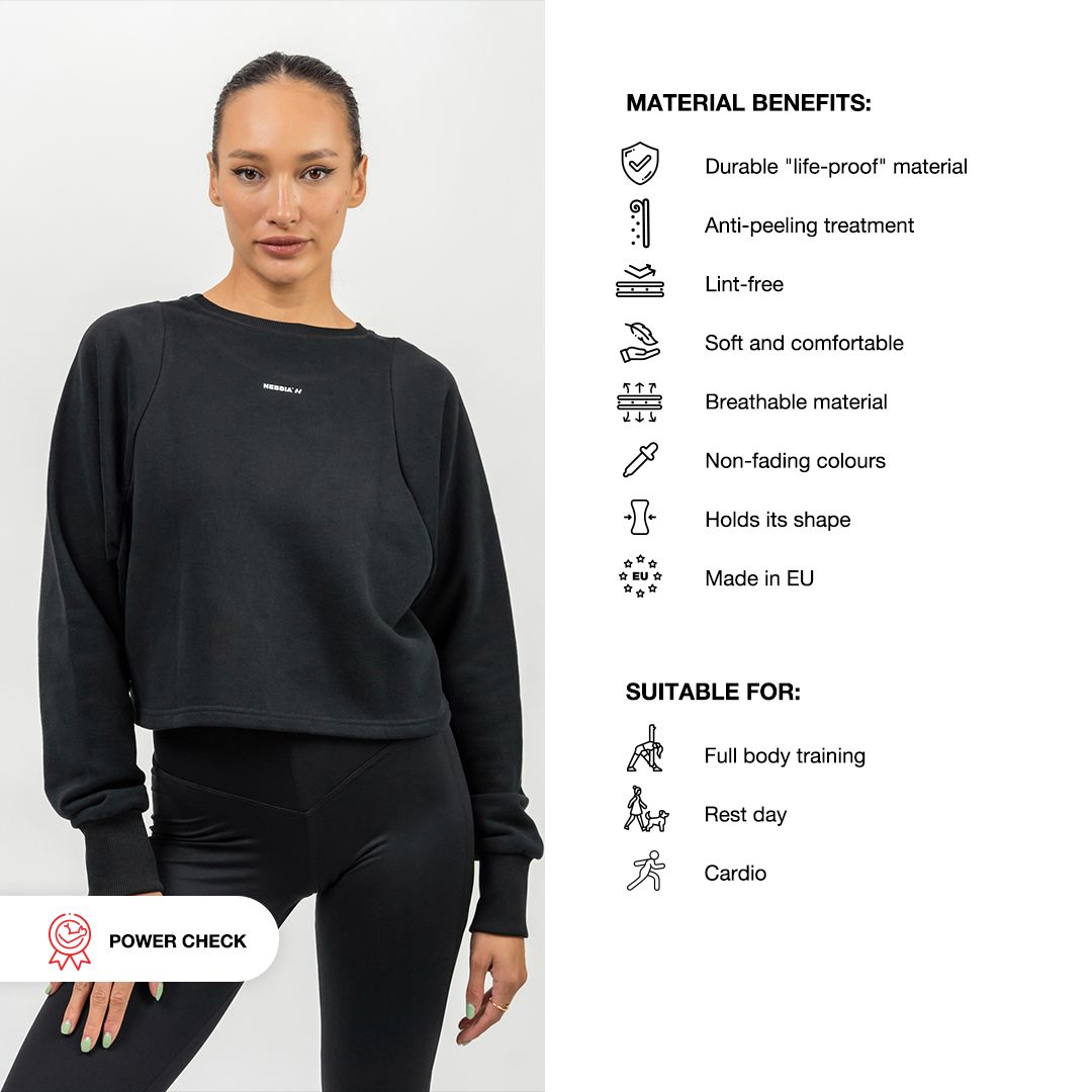 krotka-bluza-gym-spirit-483-black