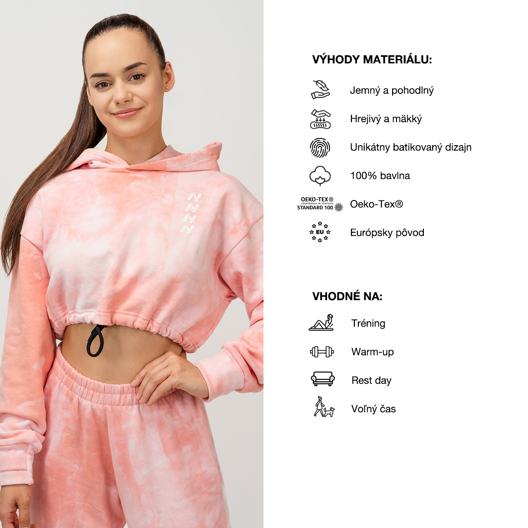 nebbia-re-fresh-damska-crop-mikina-s-kapucnou-591-green