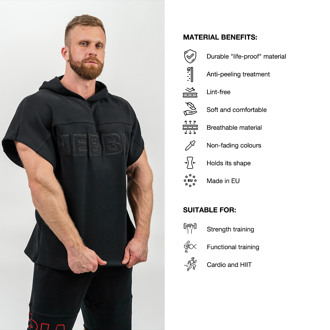 hooded-t-shirt-gym-rag-top-champion-706-black