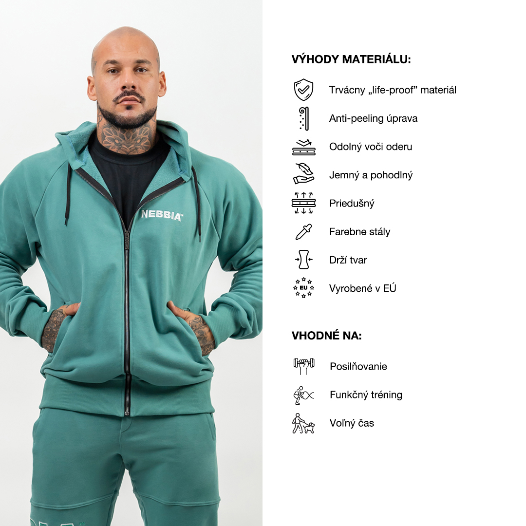mikina-na-zips-beyond-ordinary-707-green