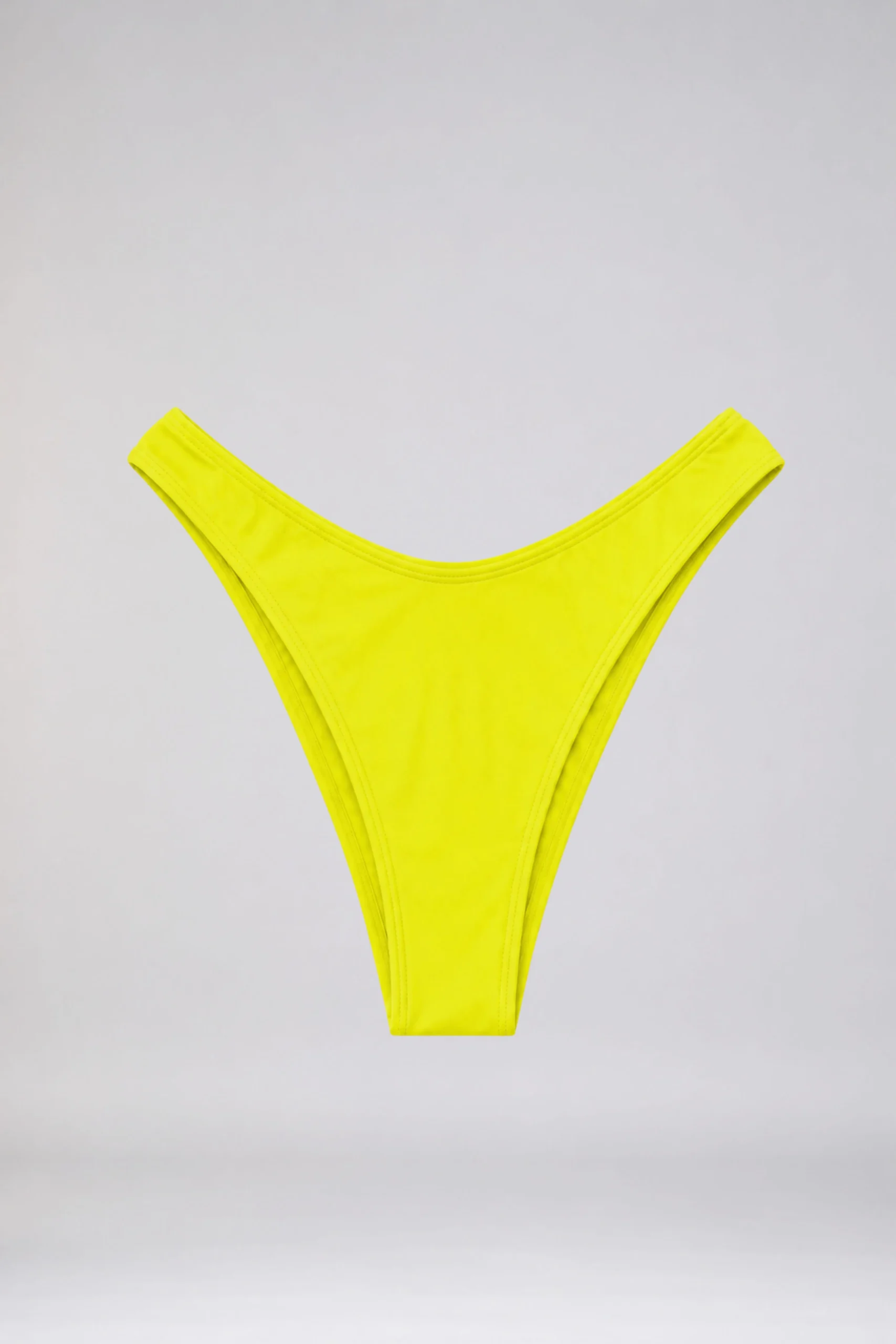 V-Shape Bikini-Hose mit hohem Beinausschnitt grün 456