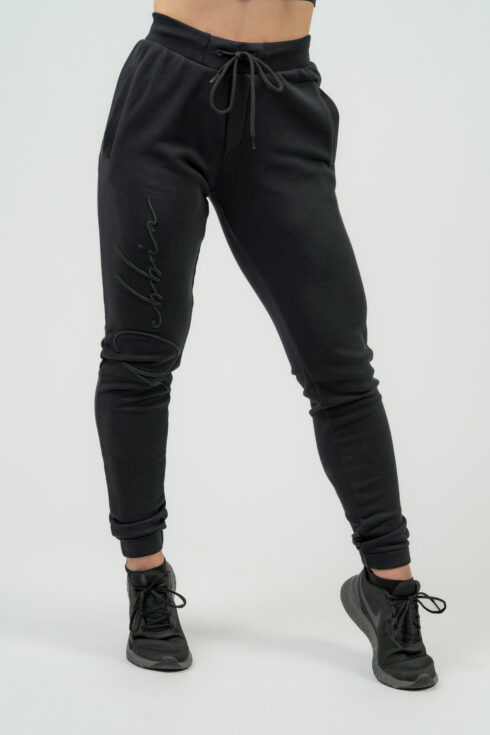 NEBBIA Women's High-Waist Joggers INTENSE Signature 846