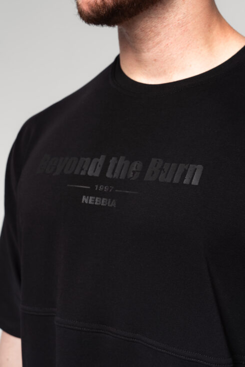 Oversized Heavyweight Cotton T-shirt NO SHORTCUTS 354 - Image 4