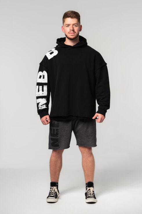 Oversized Pullover Hoodie NO BS 363 - Image 2