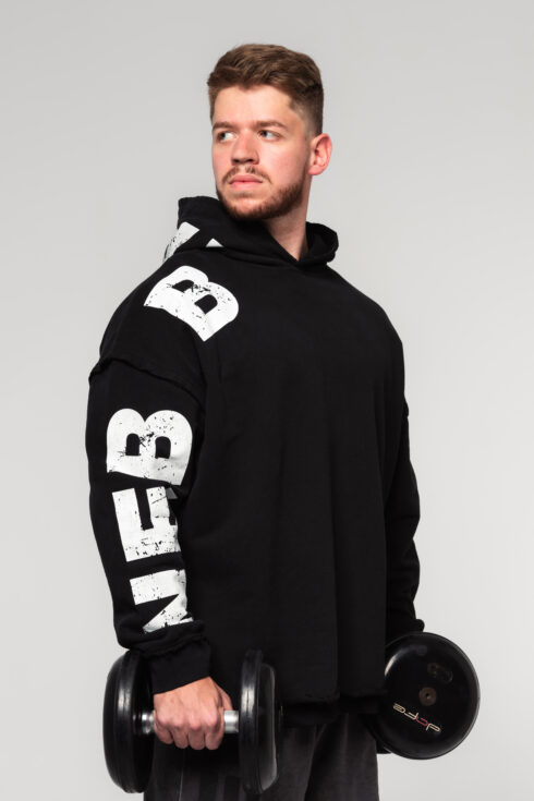 Oversized Pullover Hoodie NO BS 363
