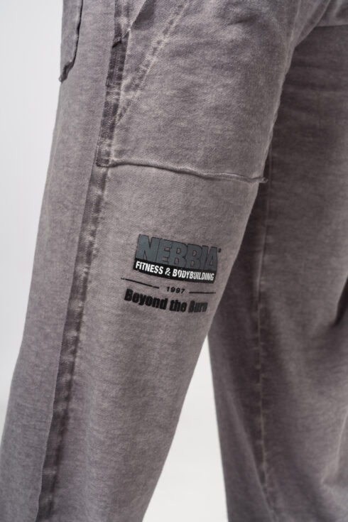 Washed-off Gym Sweatpants NO SHORTCUTS 372 - Image 4