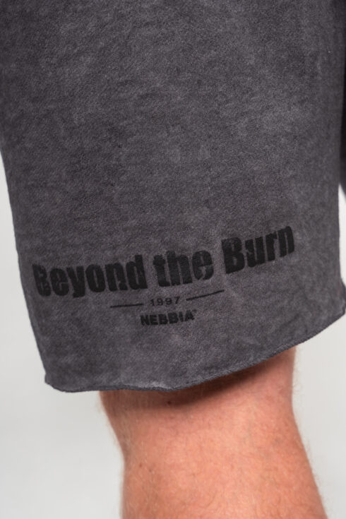 Washed-off Gym Sweatshorts NO BS 367 - Image 2