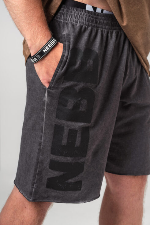 Washed-off Gym Sweatshorts NO BS 367 - Image 3