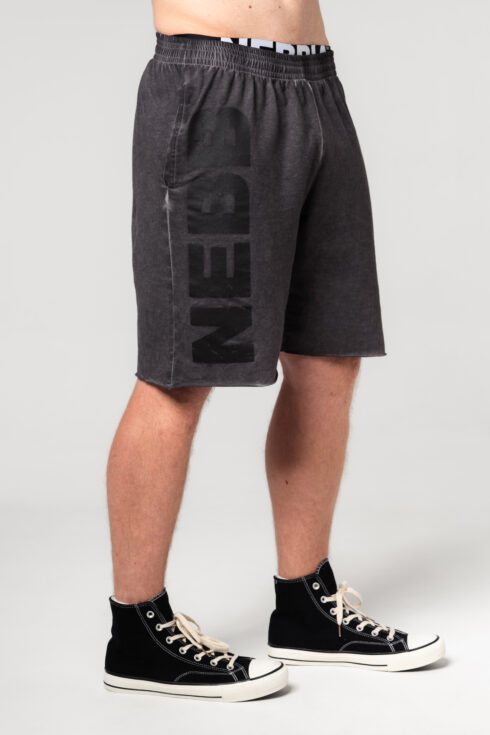 Washed-off Gym Sweatshorts NO BS 367