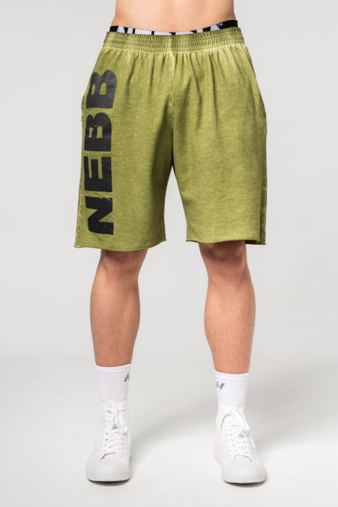 Washed-off Gym Sweatshorts NO BS 367
