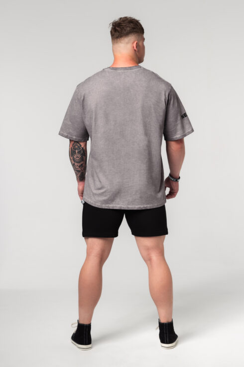 Washed-off Heavyweight Cotton Oversized T-shirt GRIND - Image 3