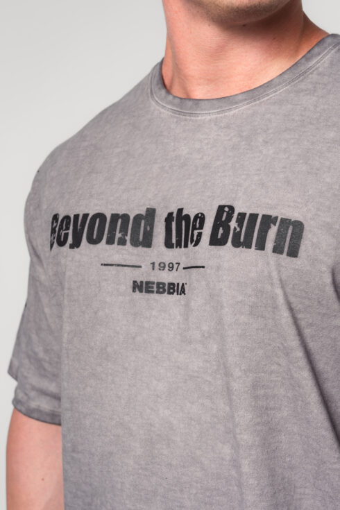 Washed-off Heavyweight Cotton Oversized T-shirt GRIND - Image 5