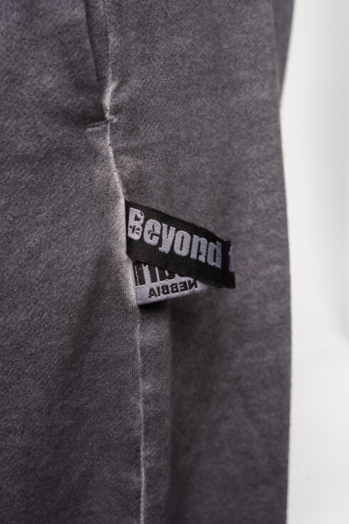 Washed-off Gym Sweatpants Baggy Style GYM BRO 373 - immagine 2