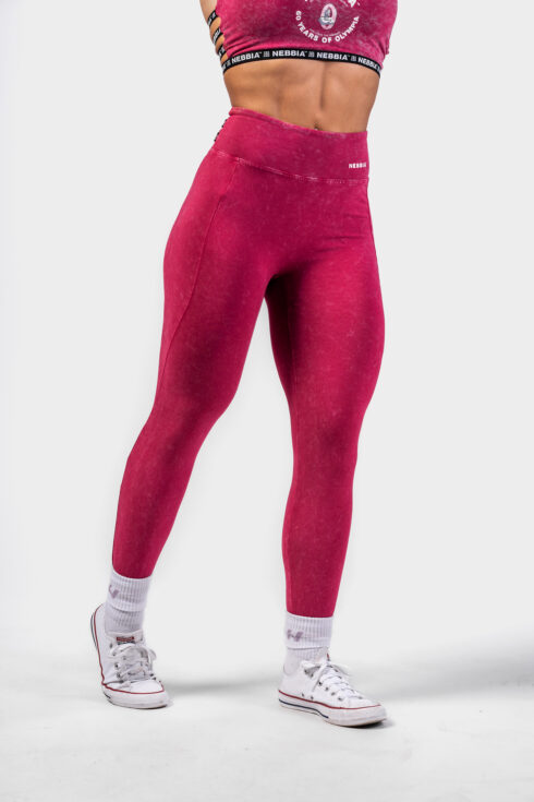 Washed High Waisted Leggings LEGACY 777 - Image 3