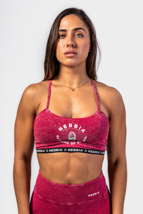 Washed Open Back Sports Bra LEGACY 779