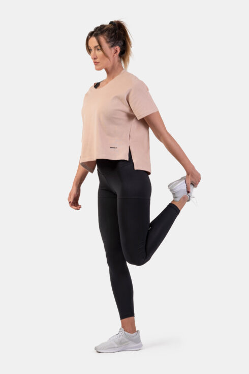 Organic Cotton Loose Fit “The Minimalist” Crop Top 417 - Image 3
